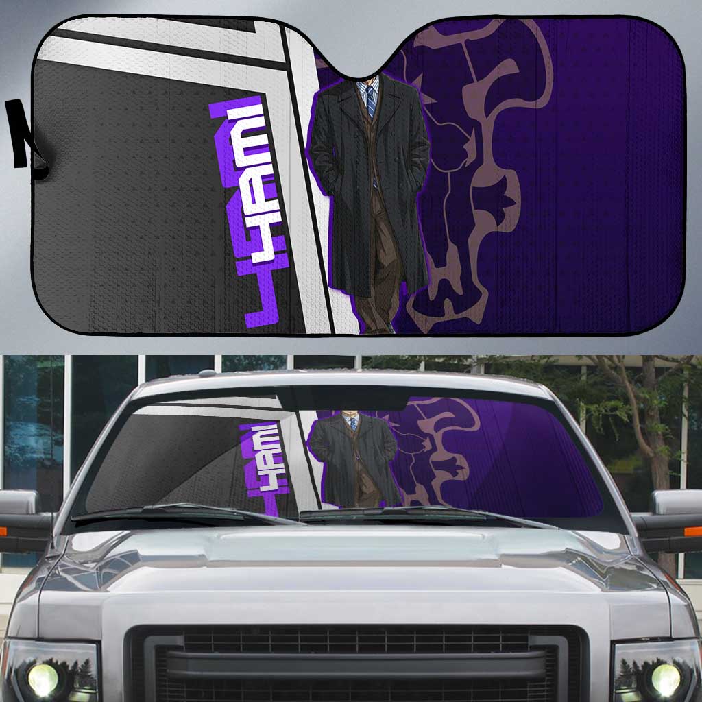 Yami Sukehiro Auto Sun Shade Dark Anime Graphic Style