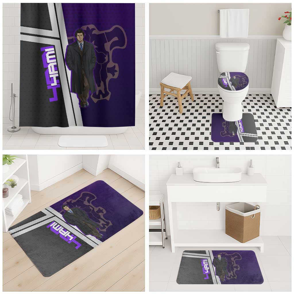 Yami Sukehiro Bathroom Set Dark Anime Graphic Style