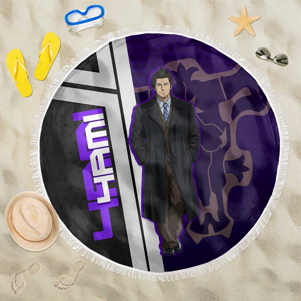 Yami Sukehiro Beach Blanket Dark Anime Graphic Style