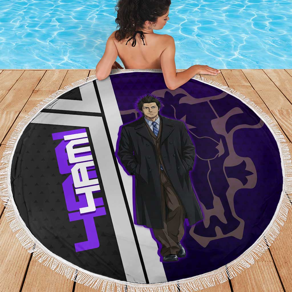 Yami Sukehiro Beach Blanket Dark Anime Graphic Style