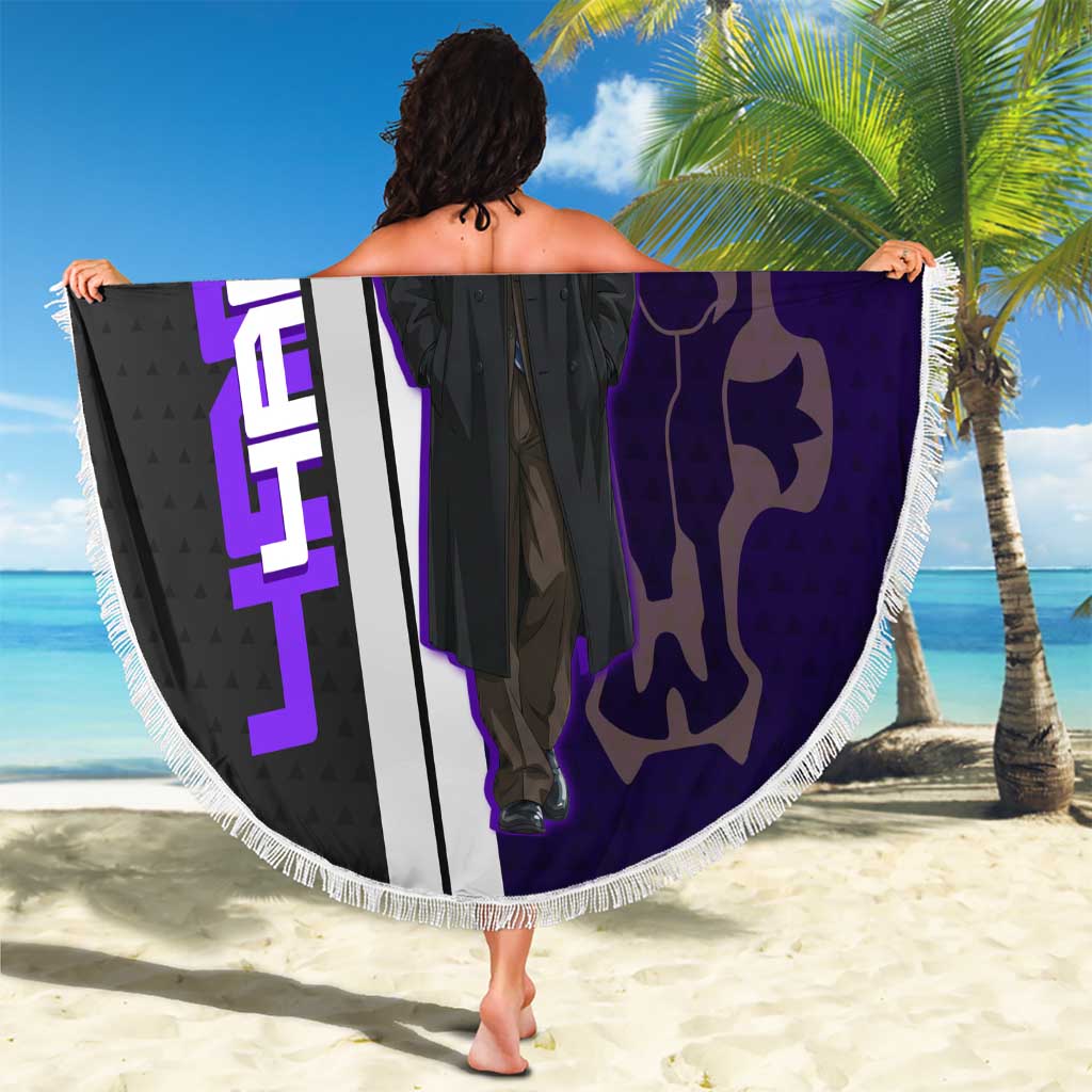 Yami Sukehiro Beach Blanket Dark Anime Graphic Style