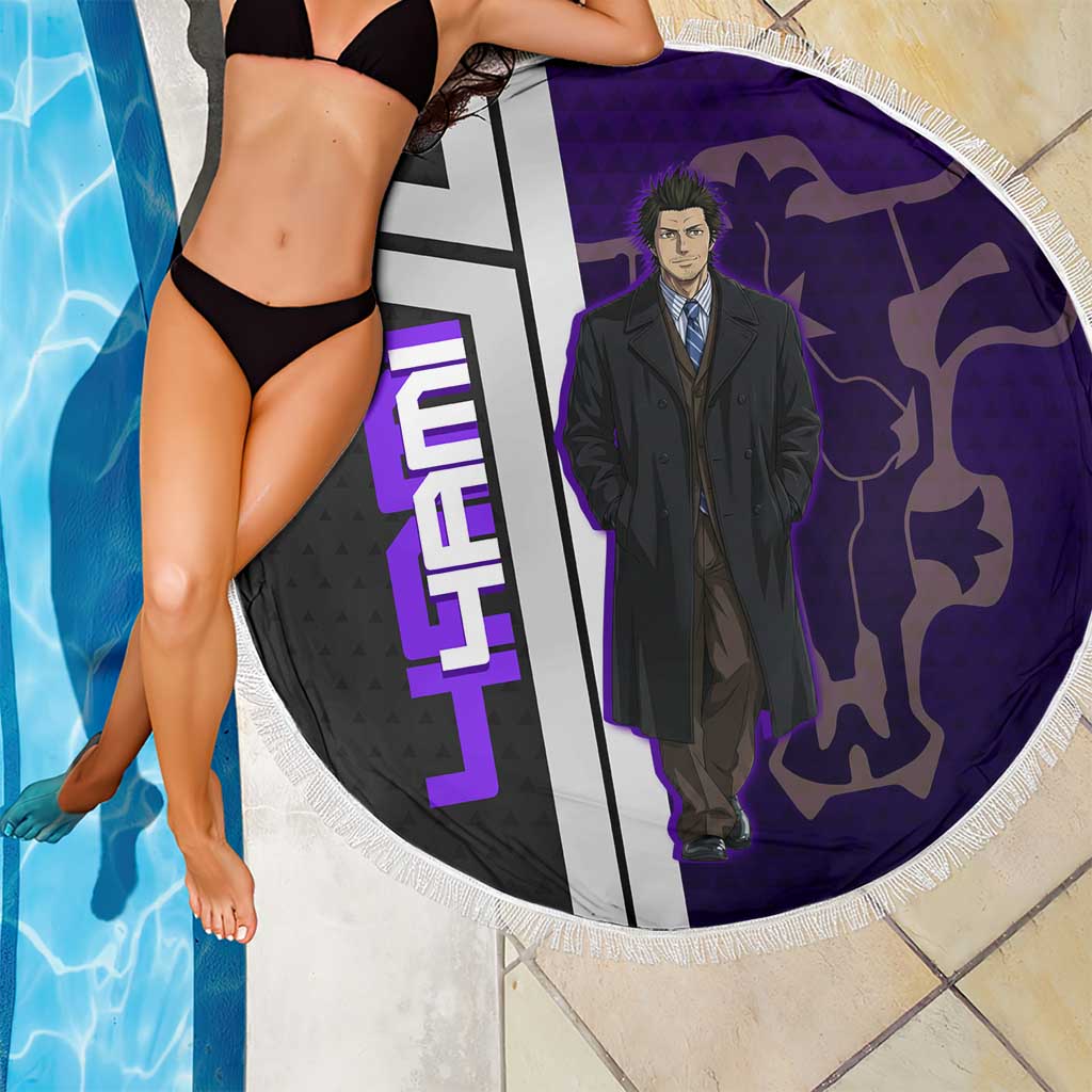 Yami Sukehiro Beach Blanket Dark Anime Graphic Style