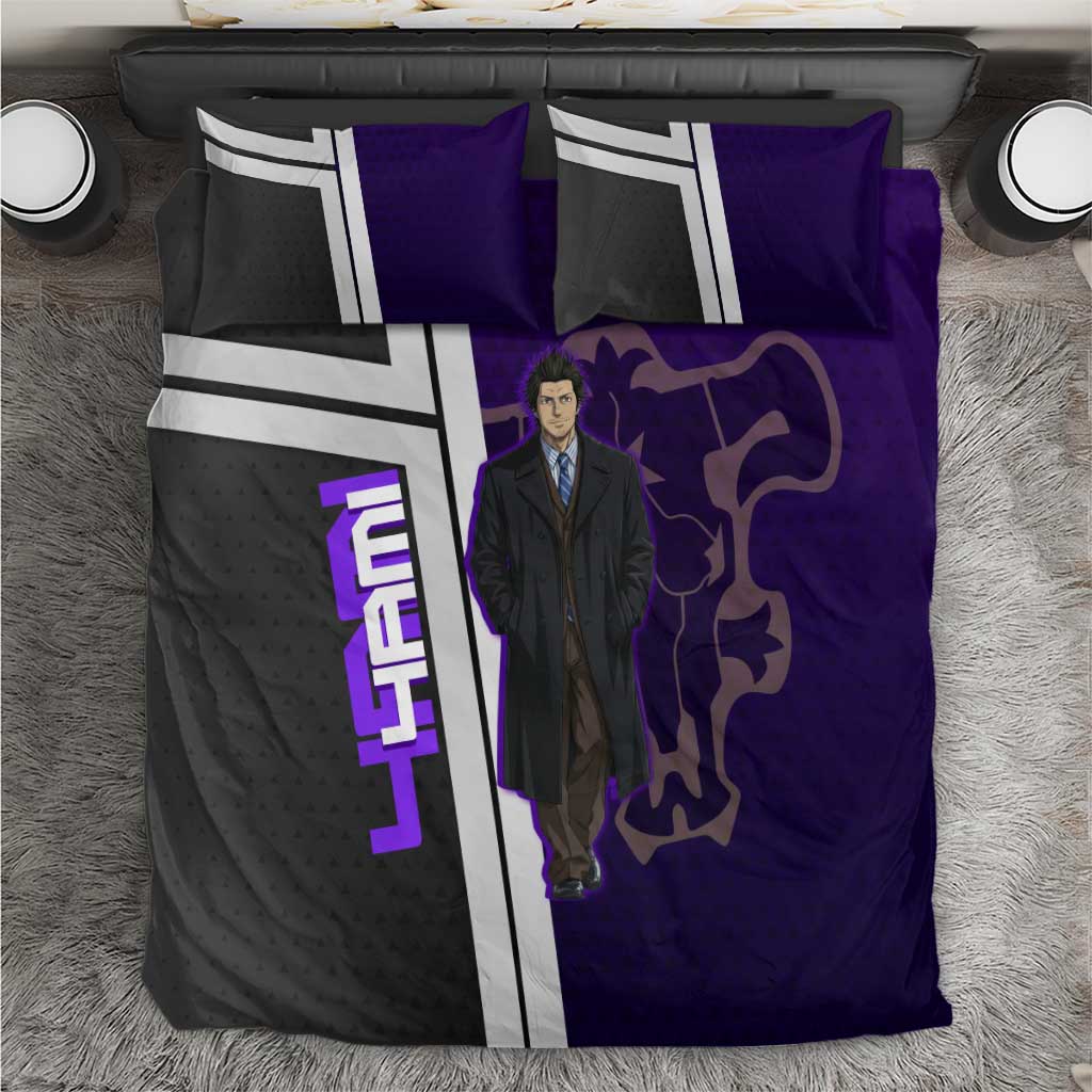 Yami Sukehiro Bedding Set Dark Anime Graphic Style