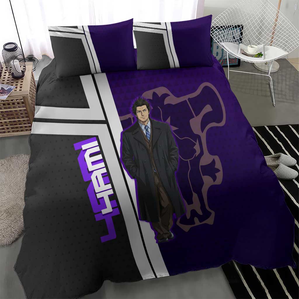 Yami Sukehiro Bedding Set Dark Anime Graphic Style