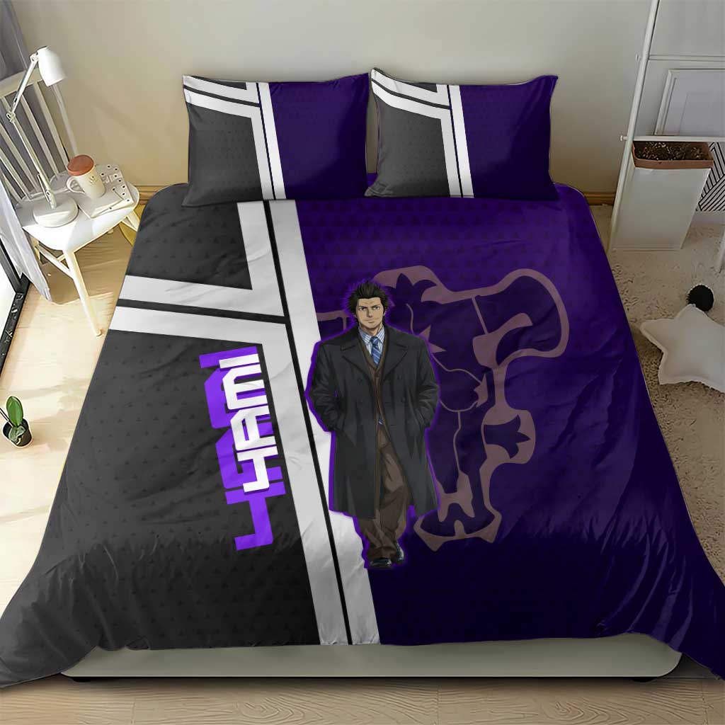 Yami Sukehiro Bedding Set Dark Anime Graphic Style