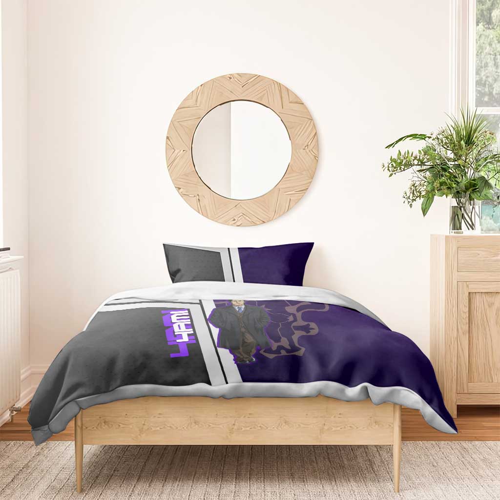 Yami Sukehiro Bedding Set Dark Anime Graphic Style