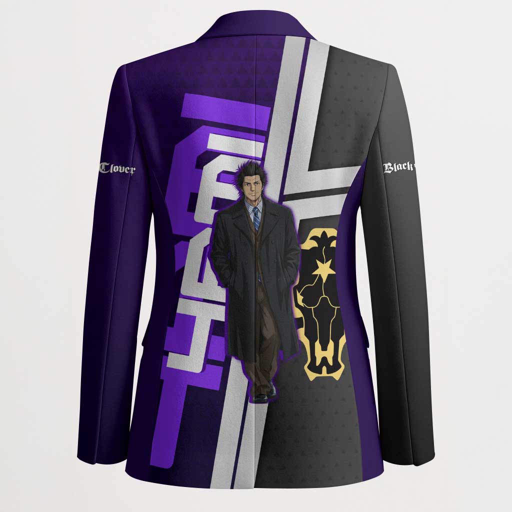 Yami Sukehiro Blazer Dark Anime Graphic Style