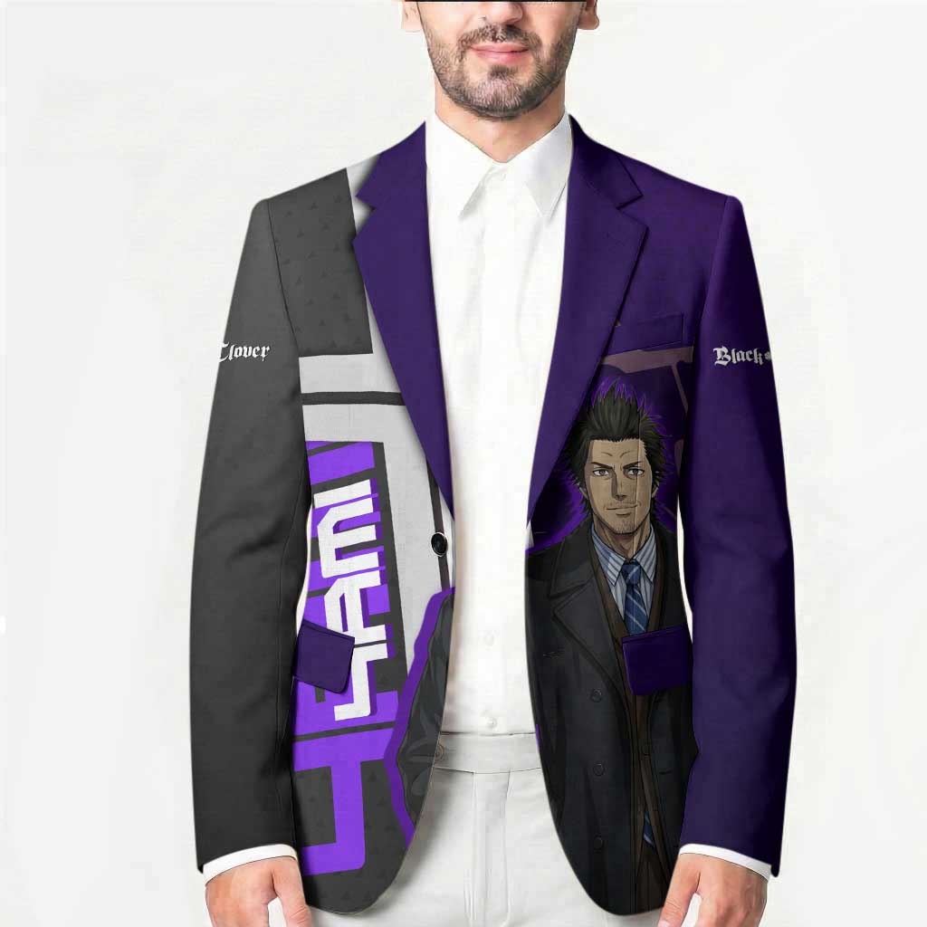 Yami Sukehiro Blazer Dark Anime Graphic Style