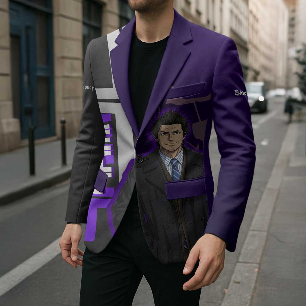 Yami Sukehiro Blazer Dark Anime Graphic Style