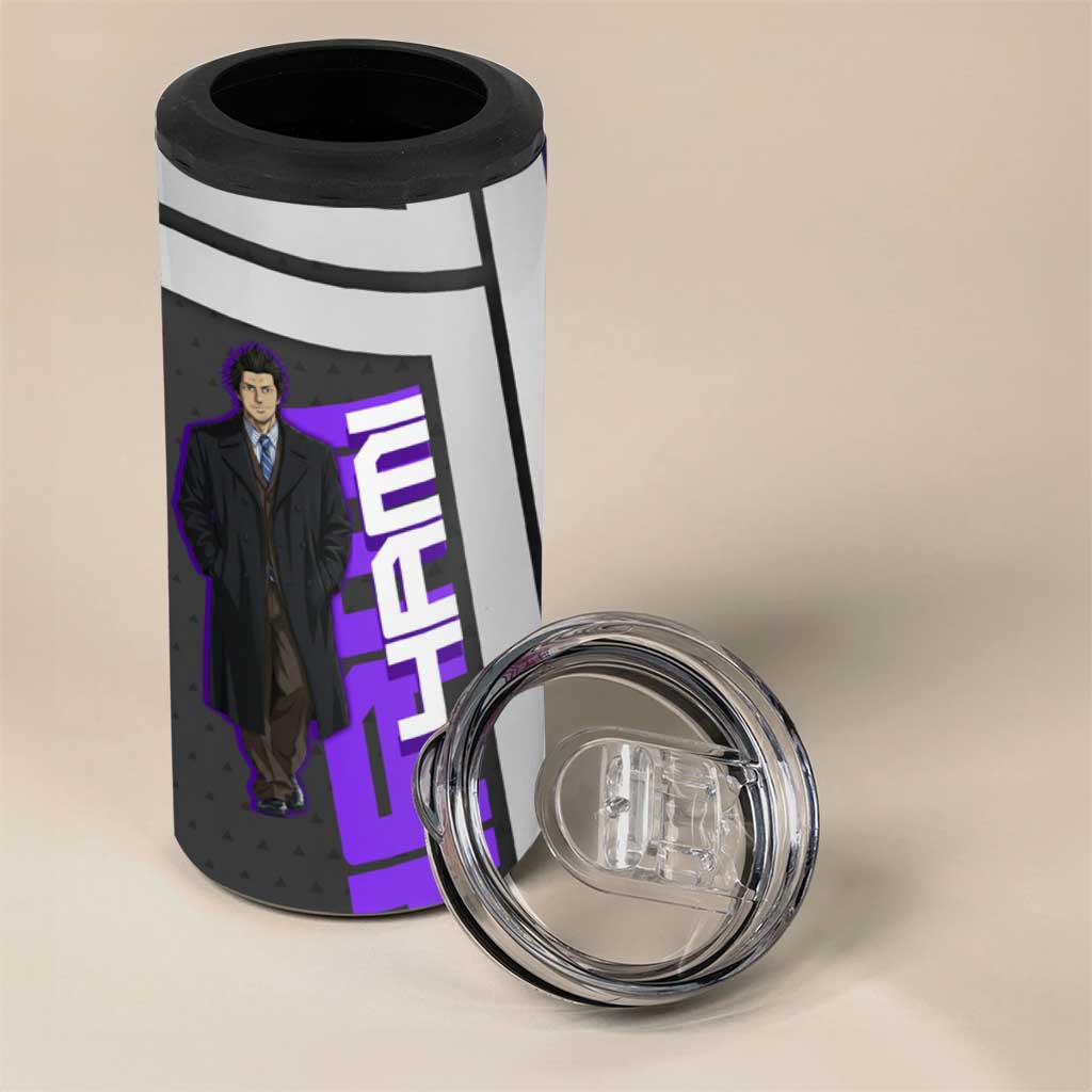 Yami Sukehiro 4 in 1 Can Cooler Tumbler Dark Anime Graphic Style