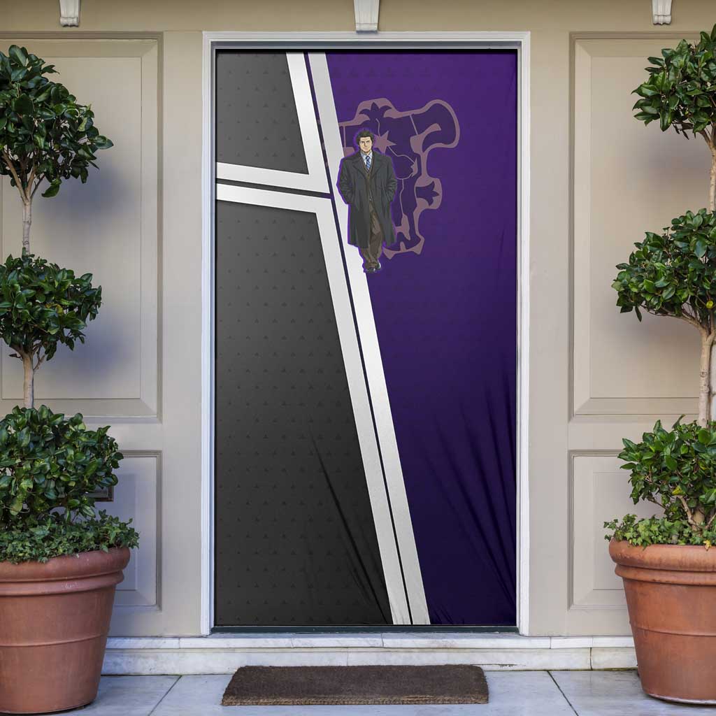 Yami Sukehiro Door Cover Dark Anime Graphic Style