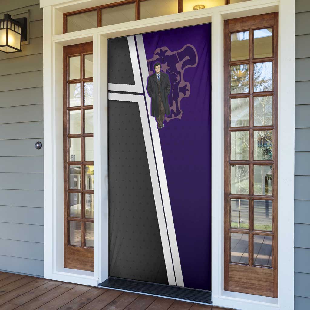 Yami Sukehiro Door Cover Dark Anime Graphic Style