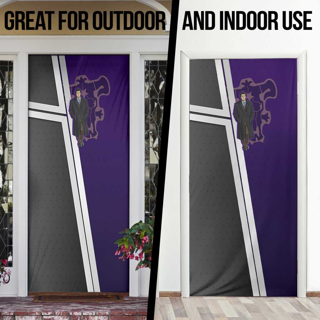 Yami Sukehiro Door Cover Dark Anime Graphic Style