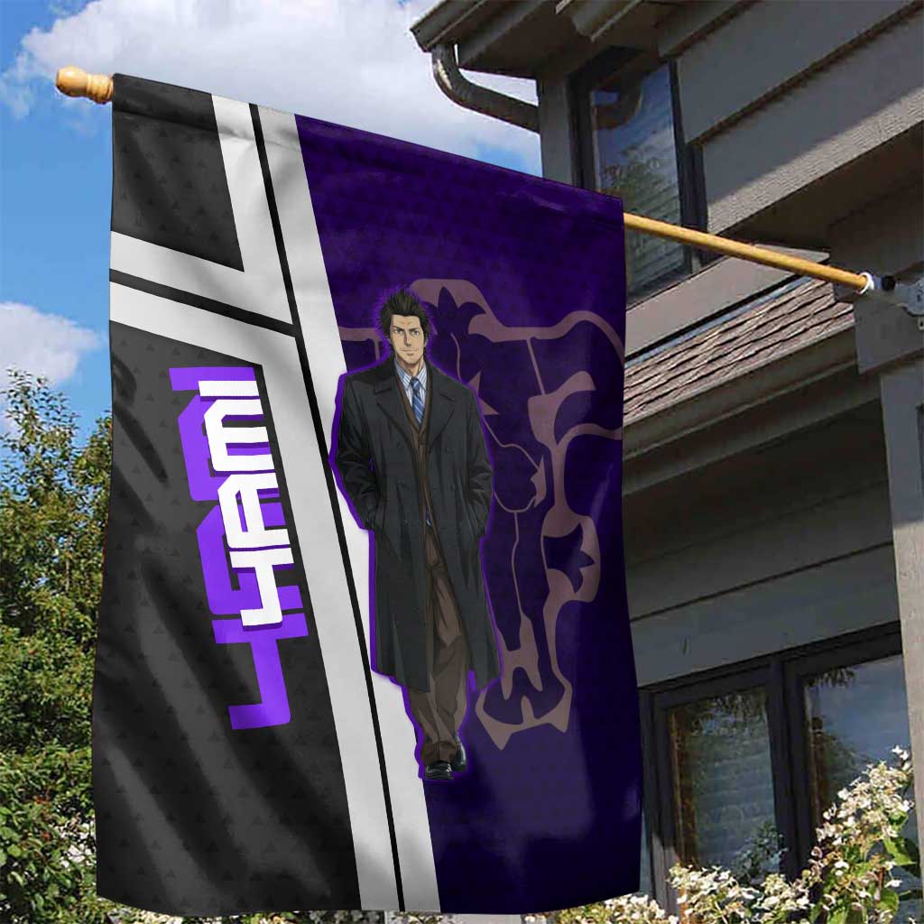 Yami Sukehiro Garden Flag Dark Anime Graphic Style
