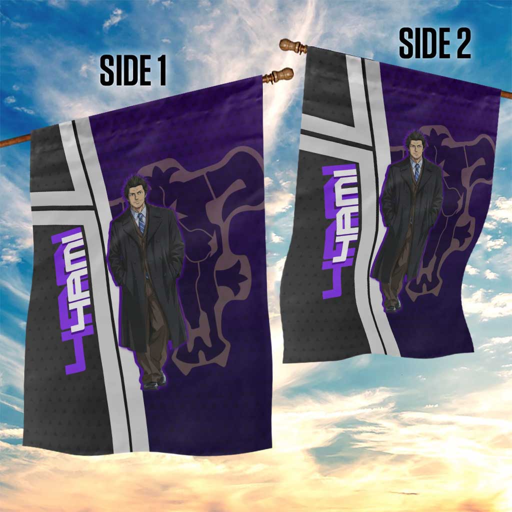 Yami Sukehiro Garden Flag Dark Anime Graphic Style