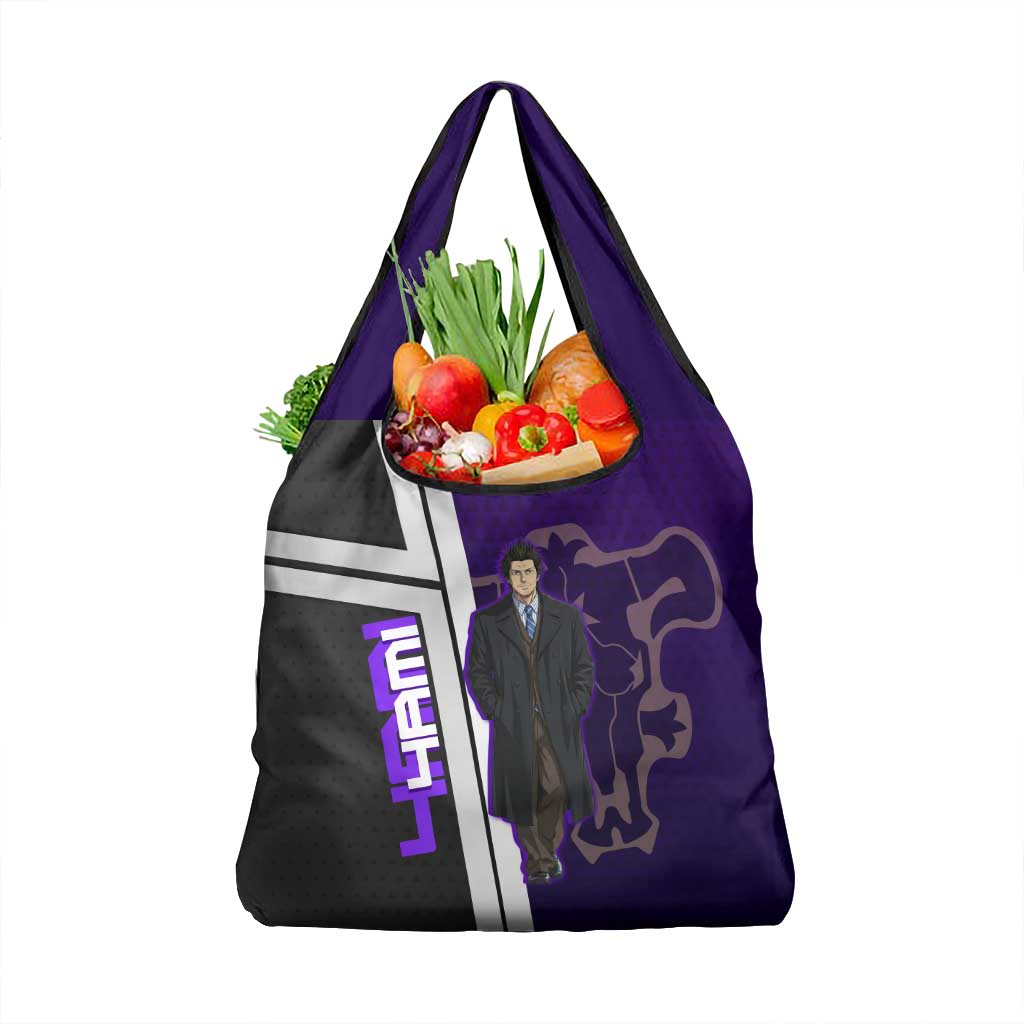Yami Sukehiro Grocery Bag Dark Anime Graphic Style