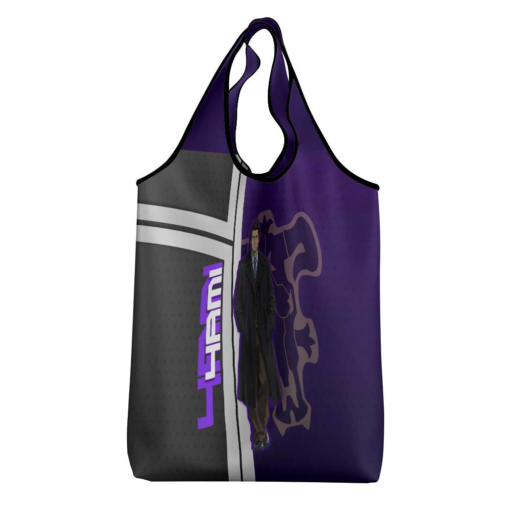 Yami Sukehiro Grocery Bag Dark Anime Graphic Style