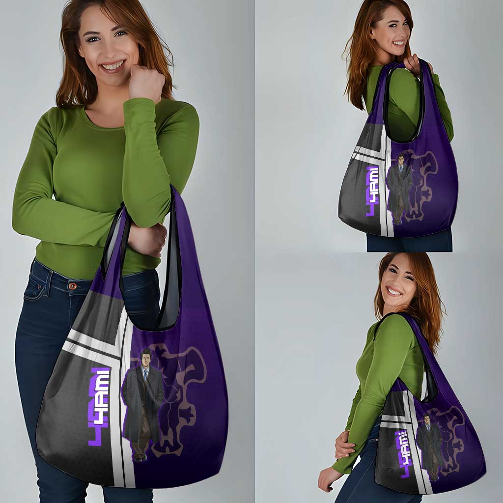 Yami Sukehiro Grocery Bag Dark Anime Graphic Style
