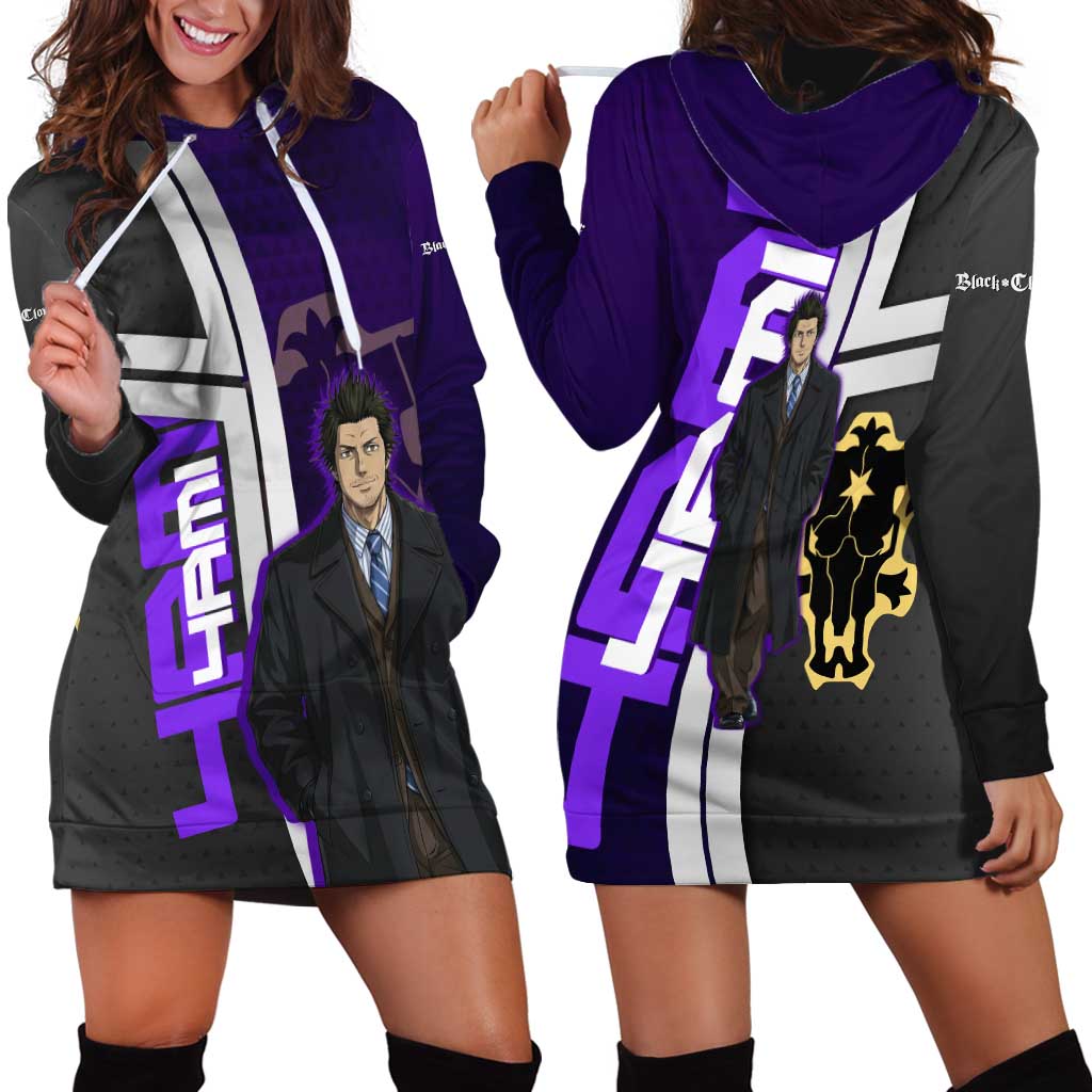Yami Sukehiro Hoodie Dress Dark Anime Graphic Style