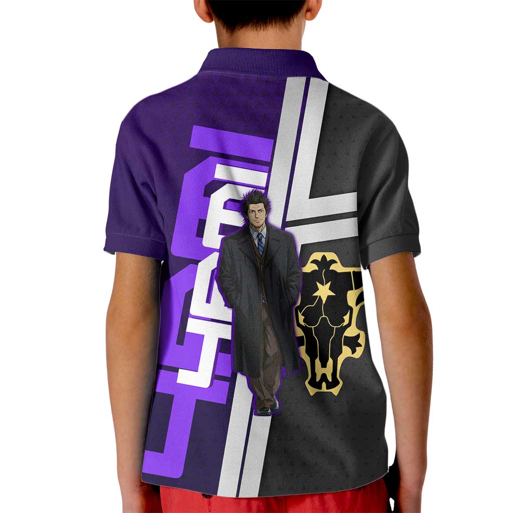 Yami Sukehiro Kid Polo Shirt Dark Anime Graphic Style