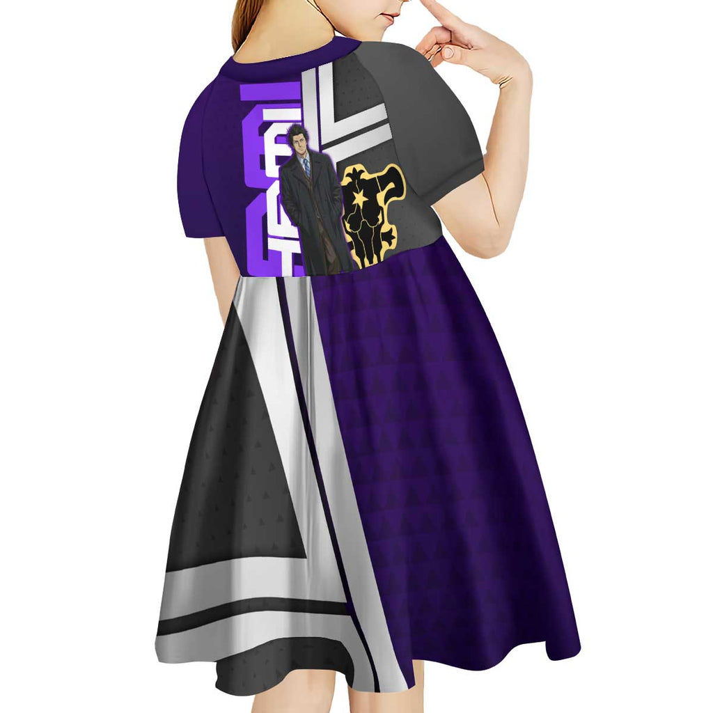 Yami Sukehiro Kid Short Sleeve Dress Dark Anime Graphic Style