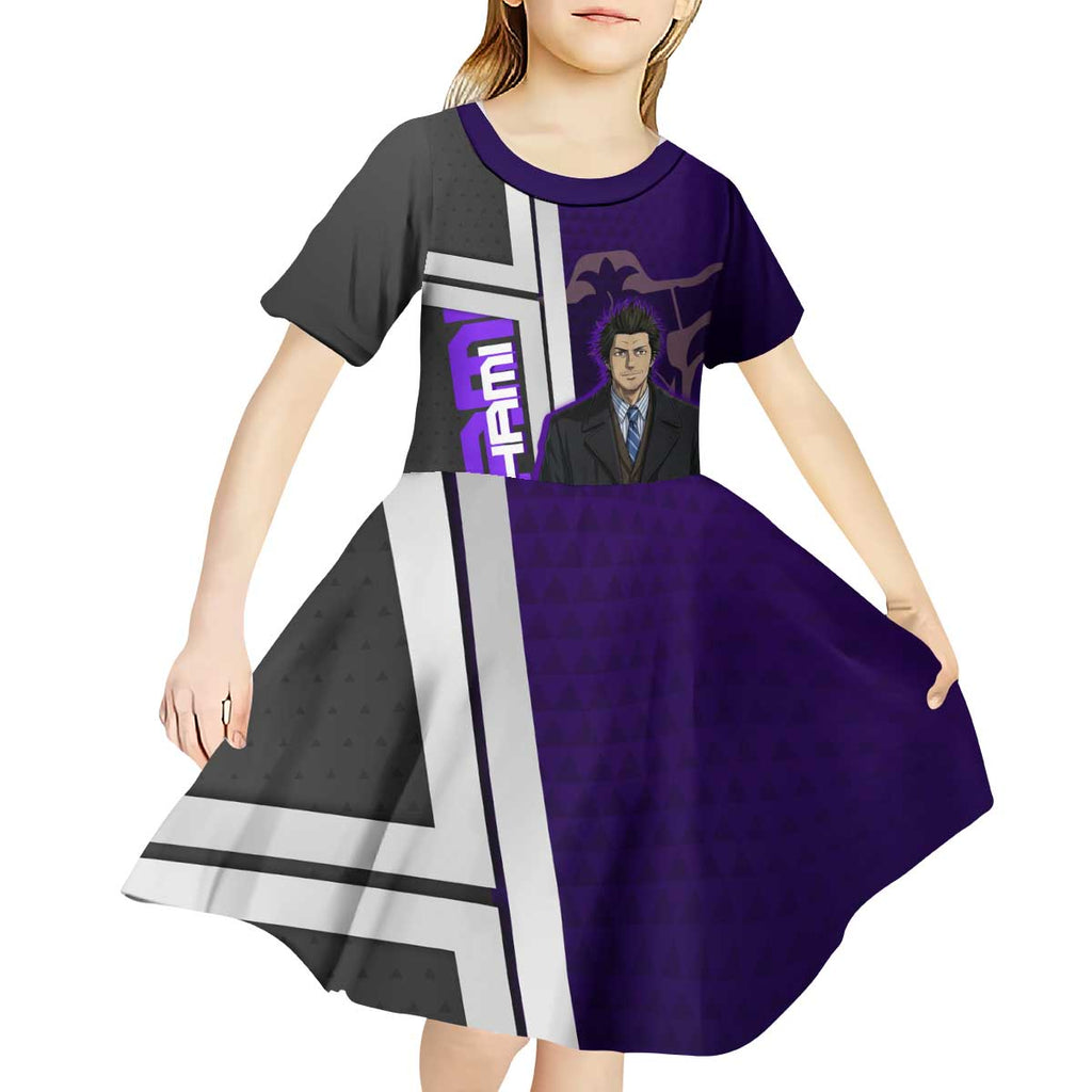 Yami Sukehiro Kid Short Sleeve Dress Dark Anime Graphic Style