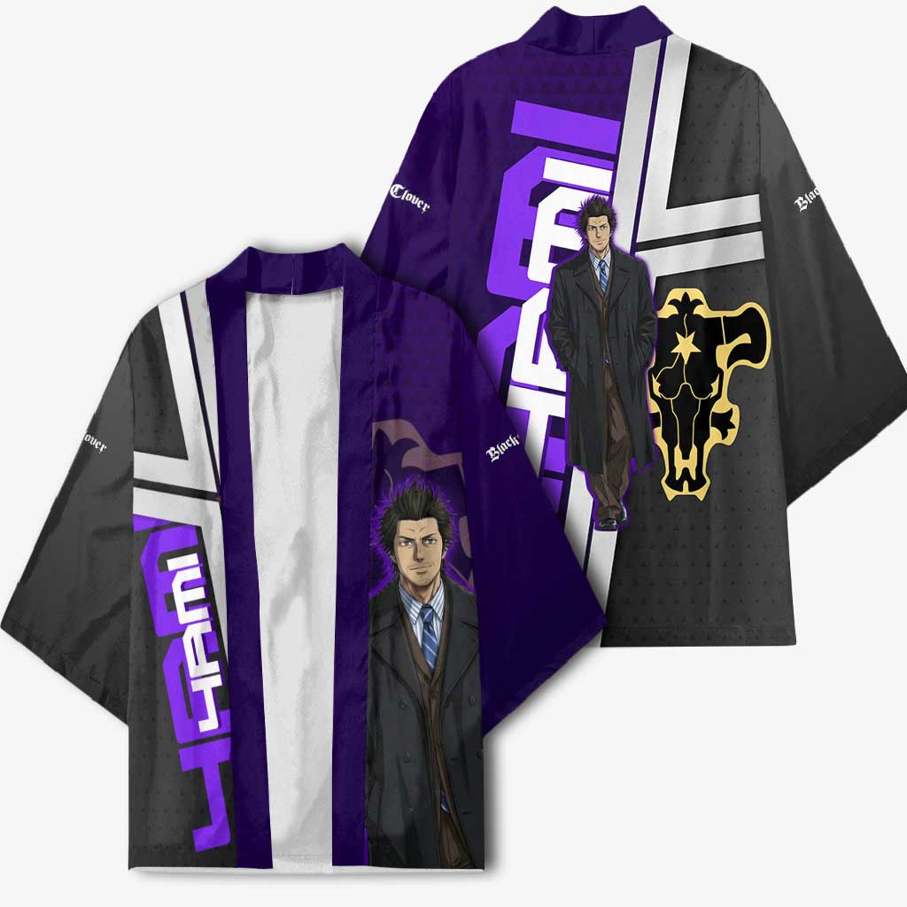 Yami Sukehiro Kimono Dark Anime Graphic Style