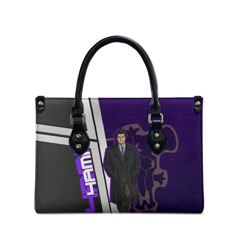 Yami Sukehiro Leather Bag Dark Anime Graphic Style