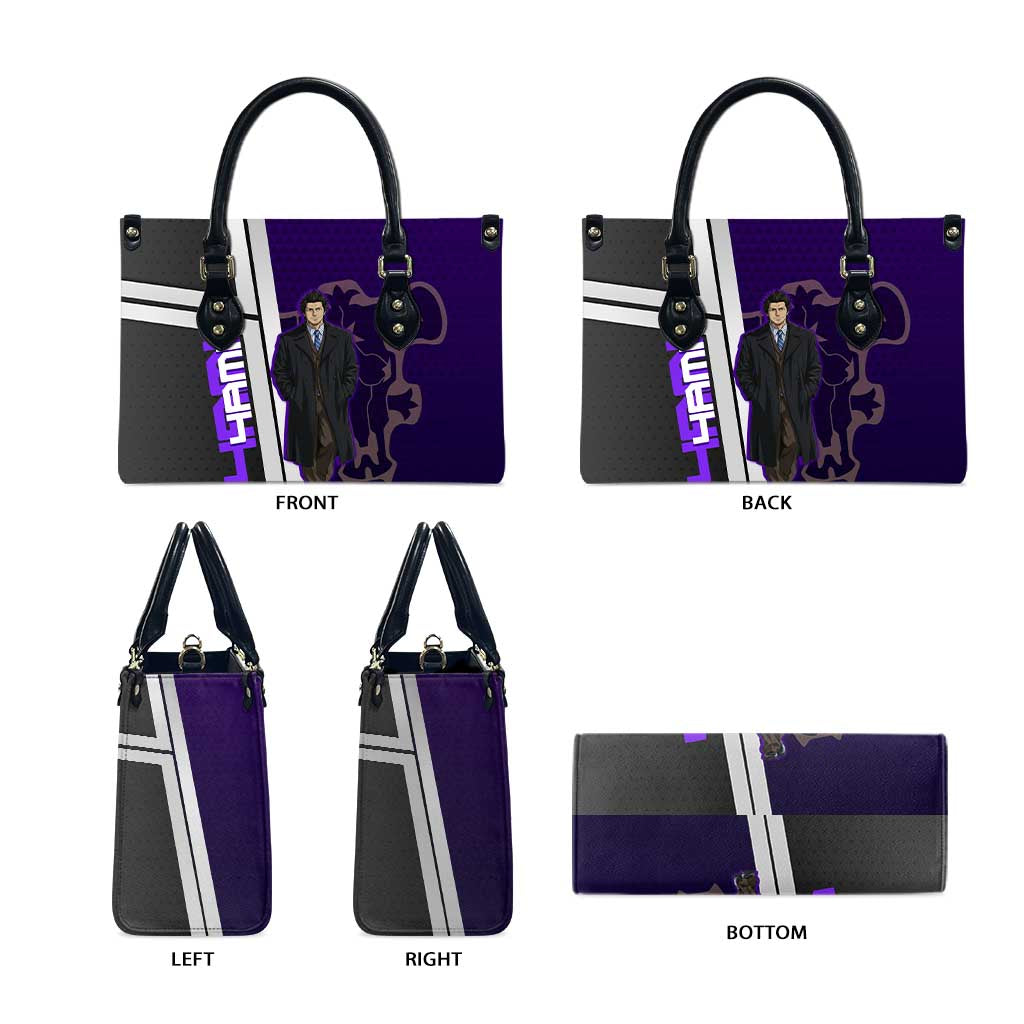 Yami Sukehiro Leather Bag Dark Anime Graphic Style
