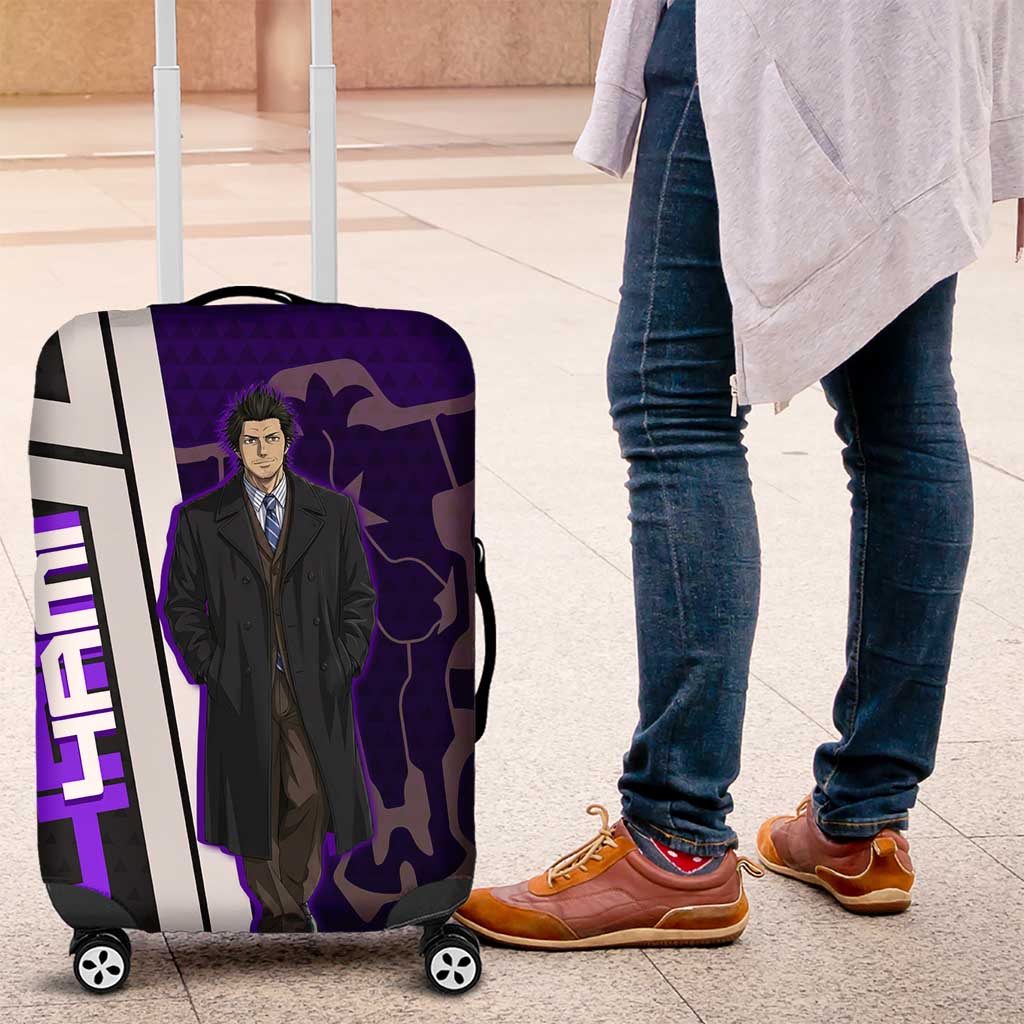Yami Sukehiro Luggage Cover Dark Anime Graphic Style