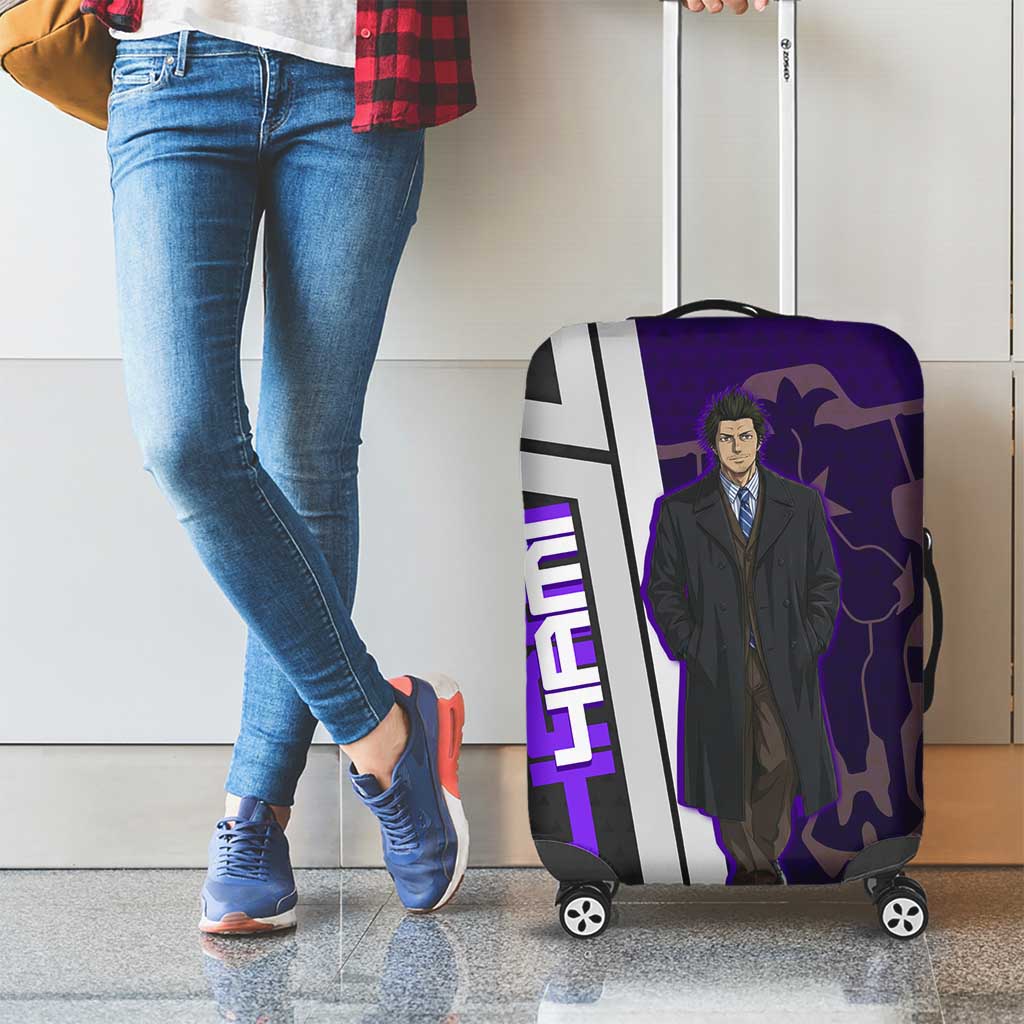 Yami Sukehiro Luggage Cover Dark Anime Graphic Style