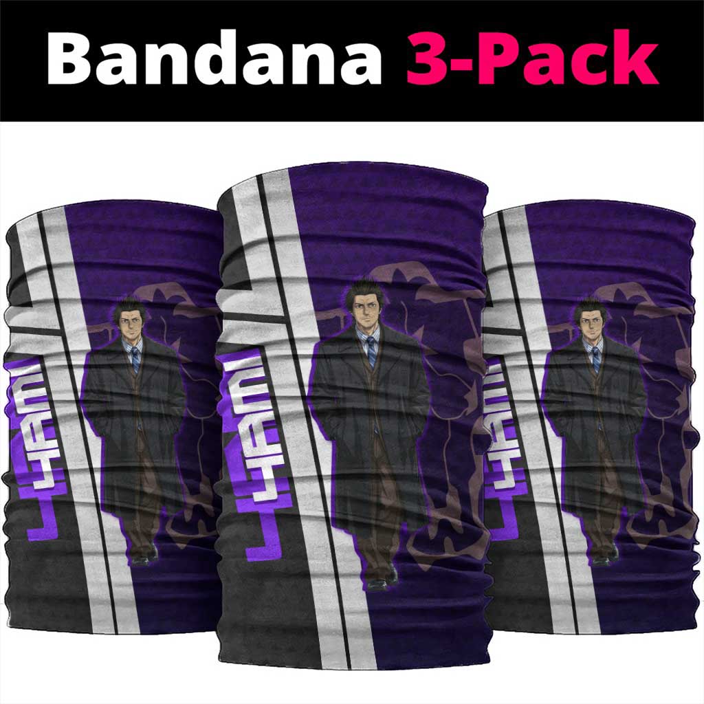 Yami Sukehiro Neck Gaiter Dark Anime Graphic Style