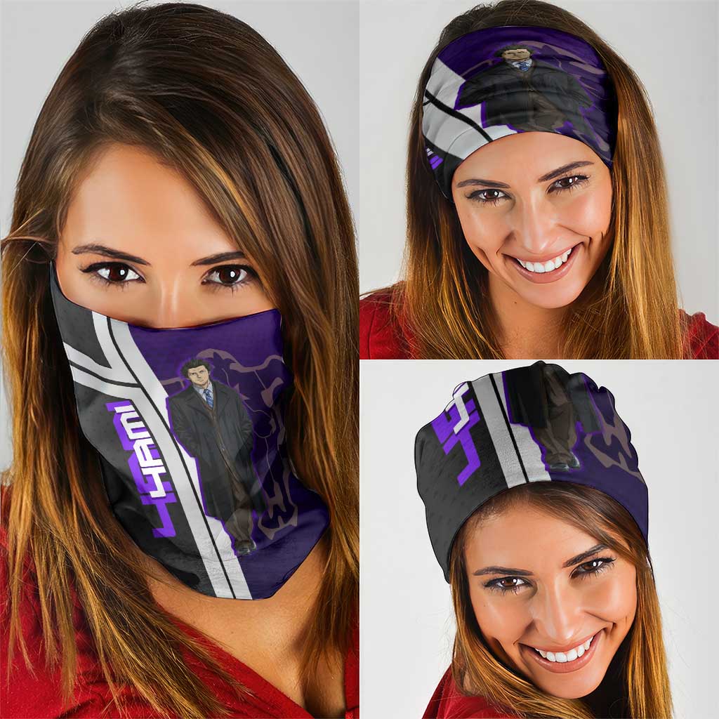 Yami Sukehiro Neck Gaiter Dark Anime Graphic Style