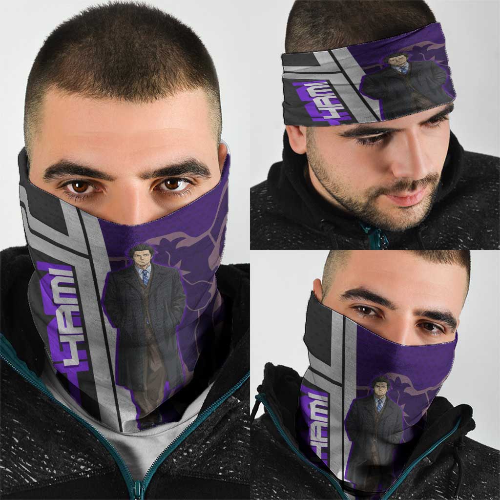 Yami Sukehiro Neck Gaiter Dark Anime Graphic Style