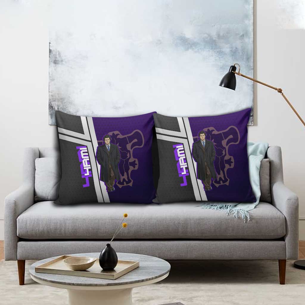 Yami Sukehiro Pillow Cover Dark Anime Graphic Style