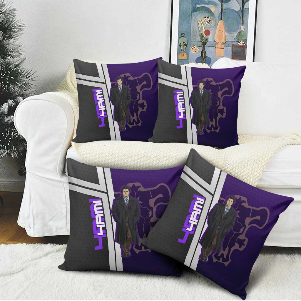 Yami Sukehiro Pillow Cover Dark Anime Graphic Style