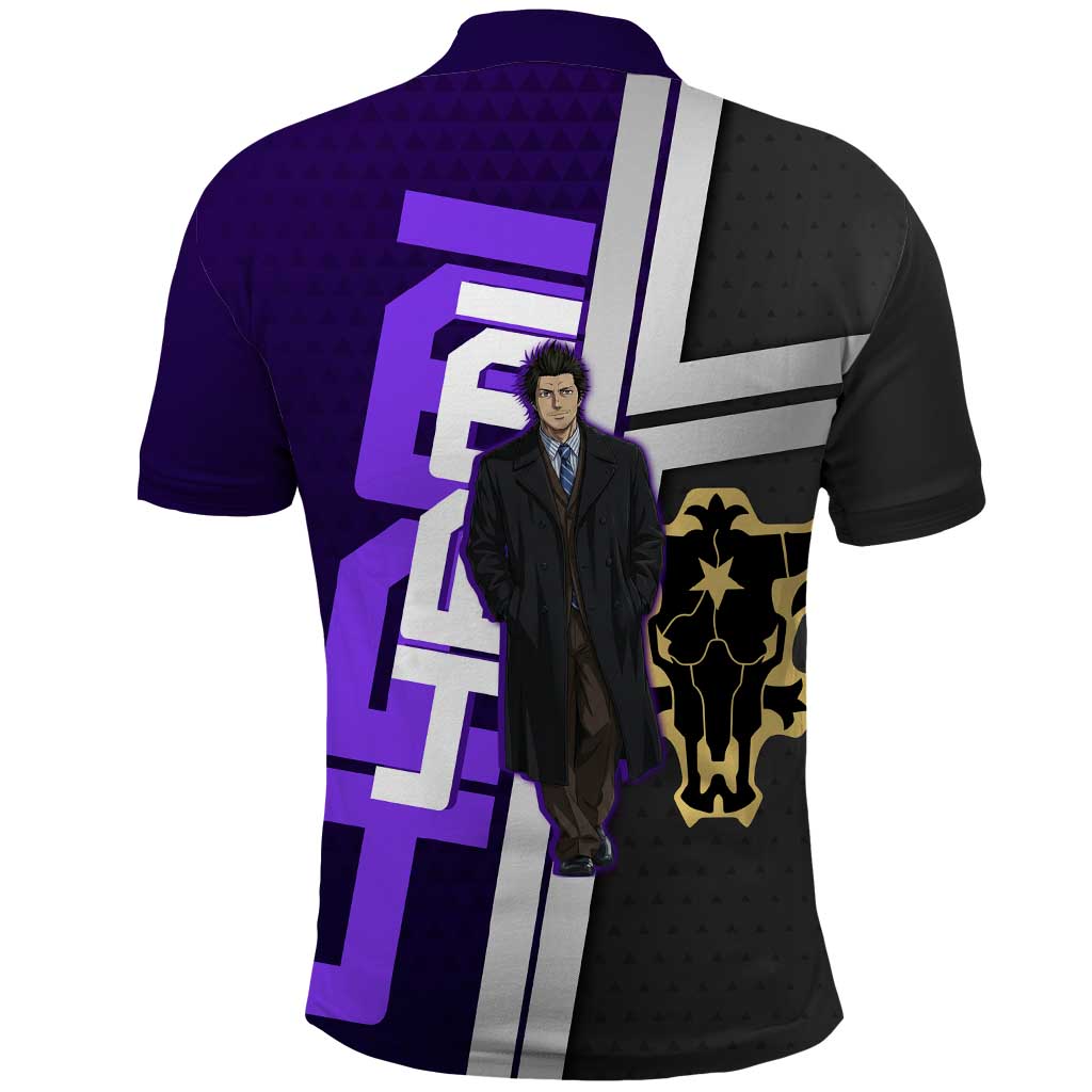 Yami Sukehiro Polo Shirt Dark Anime Graphic Style