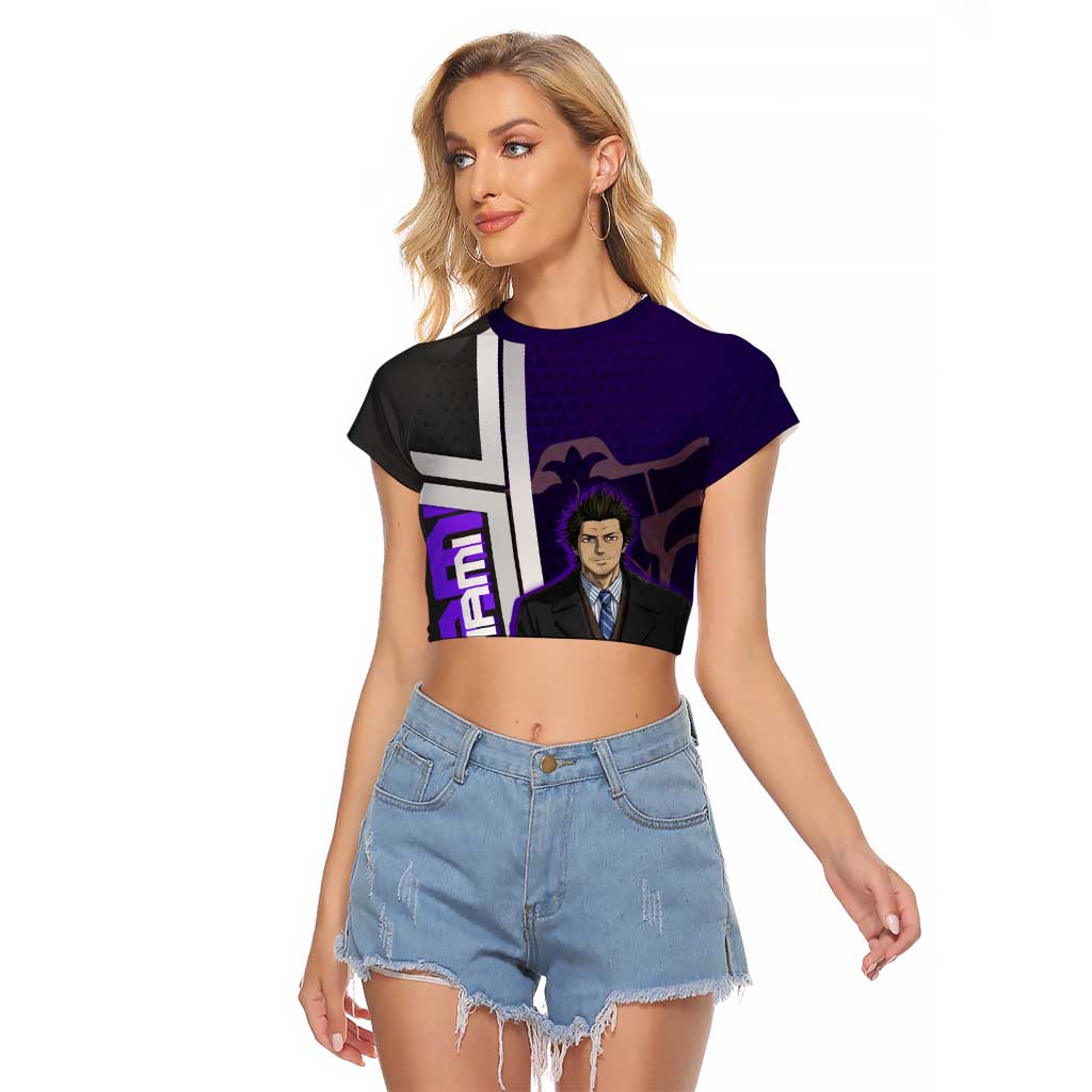 Yami Sukehiro Raglan Cropped T Shirt Dark Anime Graphic Style