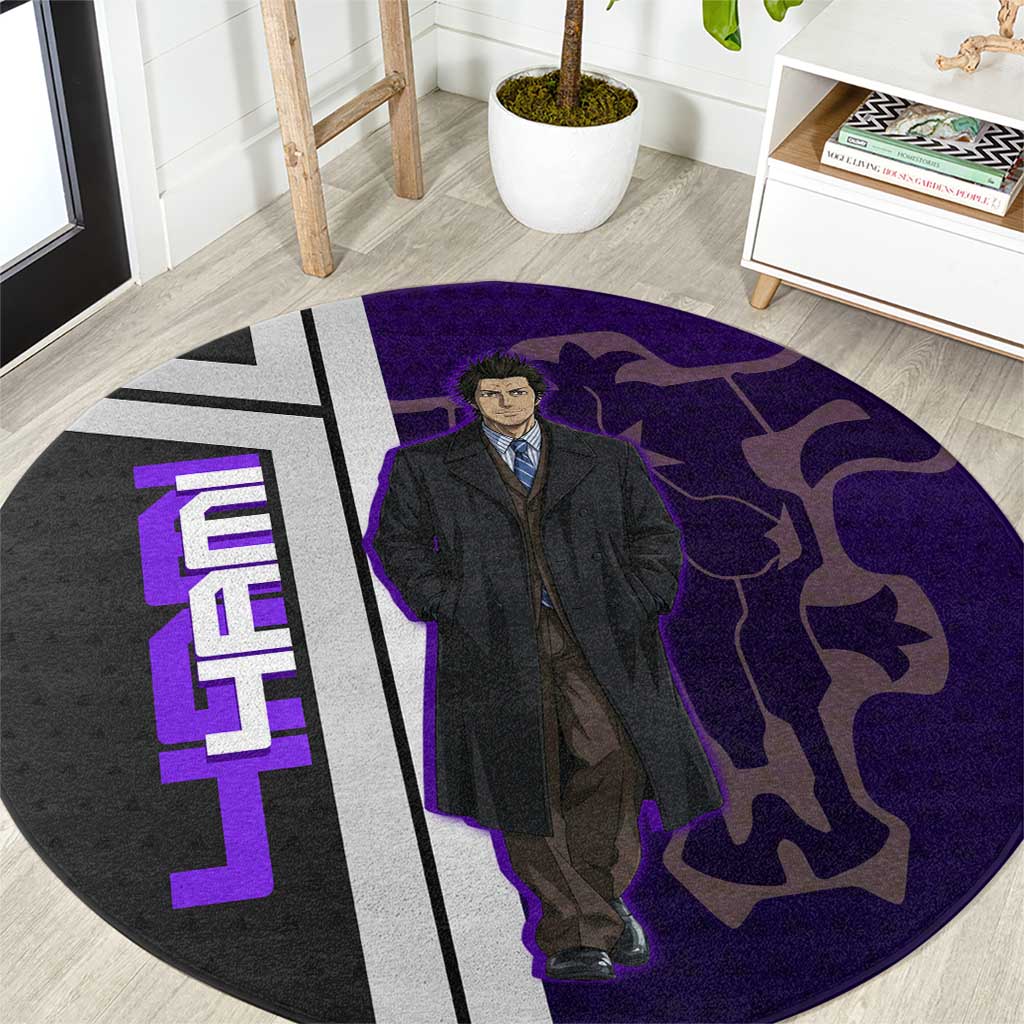 Yami Sukehiro Round Carpet Dark Anime Graphic Style