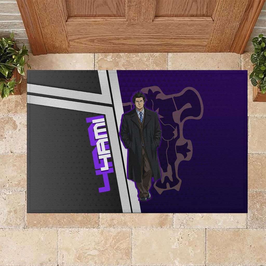 Yami Sukehiro Rubber Doormat Dark Anime Graphic Style