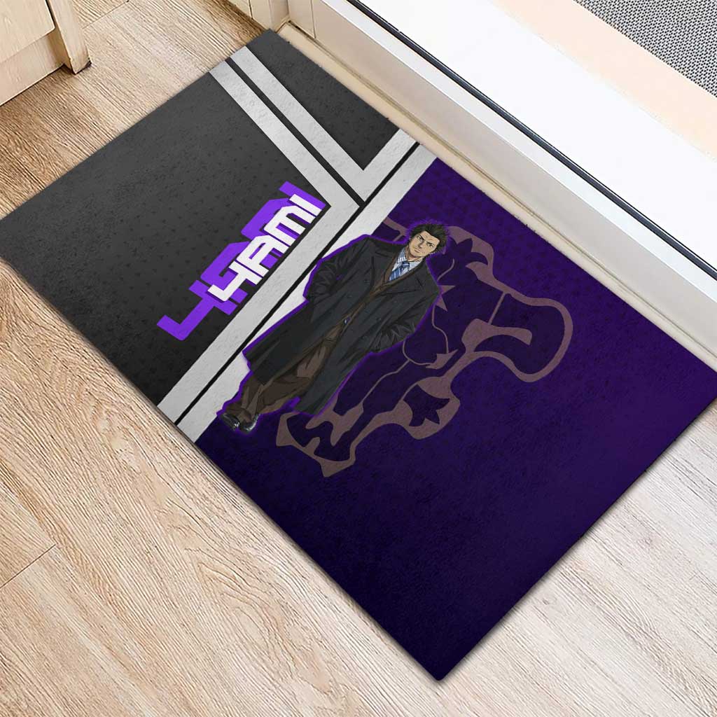 Yami Sukehiro Rubber Doormat Dark Anime Graphic Style