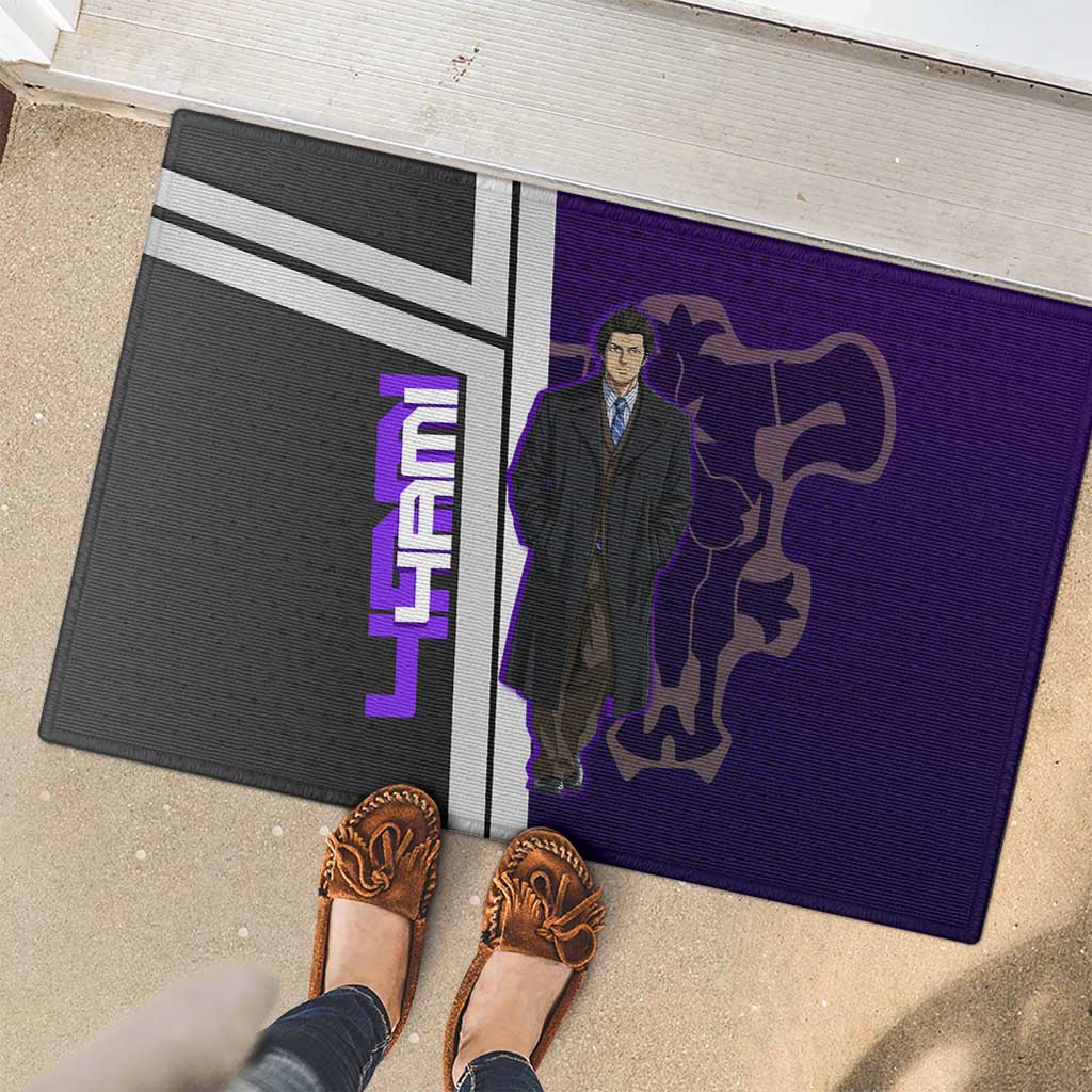 Yami Sukehiro Rubber Doormat Dark Anime Graphic Style