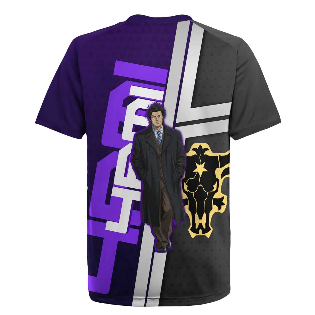 Yami Sukehiro Rugby Jersey Dark Anime Graphic Style