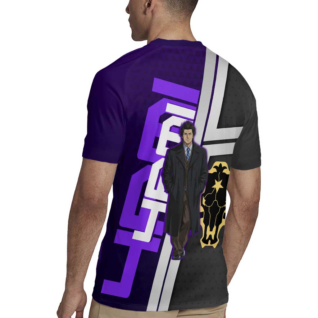 Yami Sukehiro Rugby Jersey Dark Anime Graphic Style