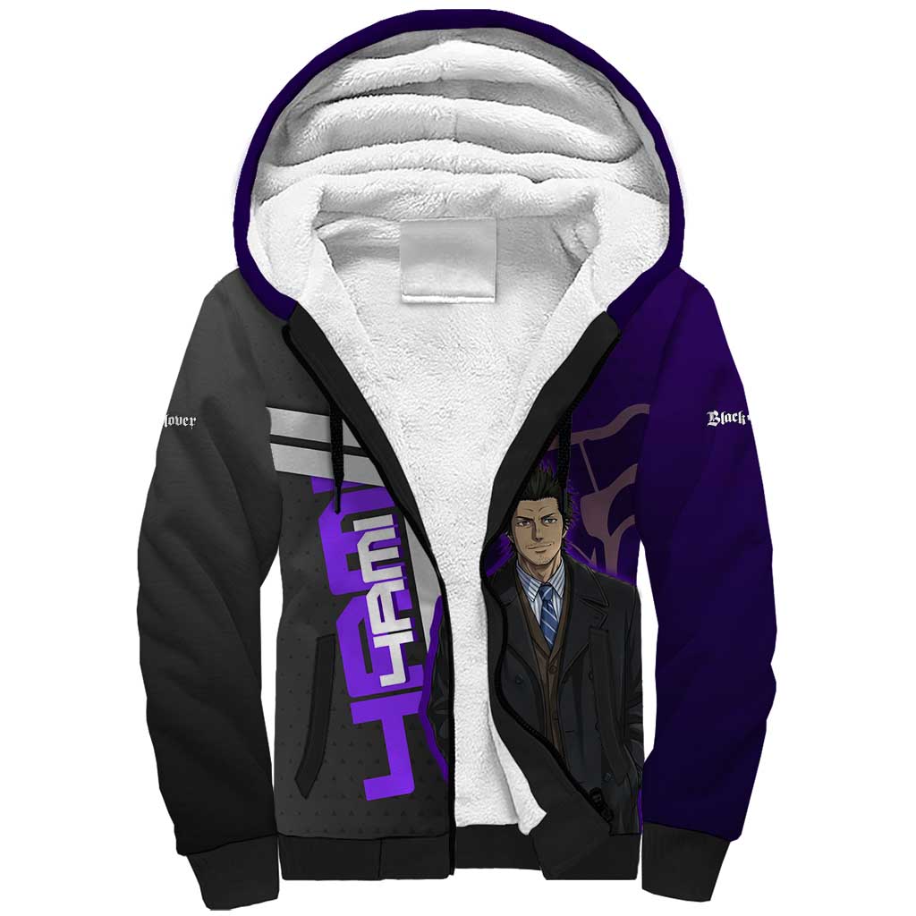 Yami Sukehiro Sherpa Hoodie Dark Anime Graphic Style