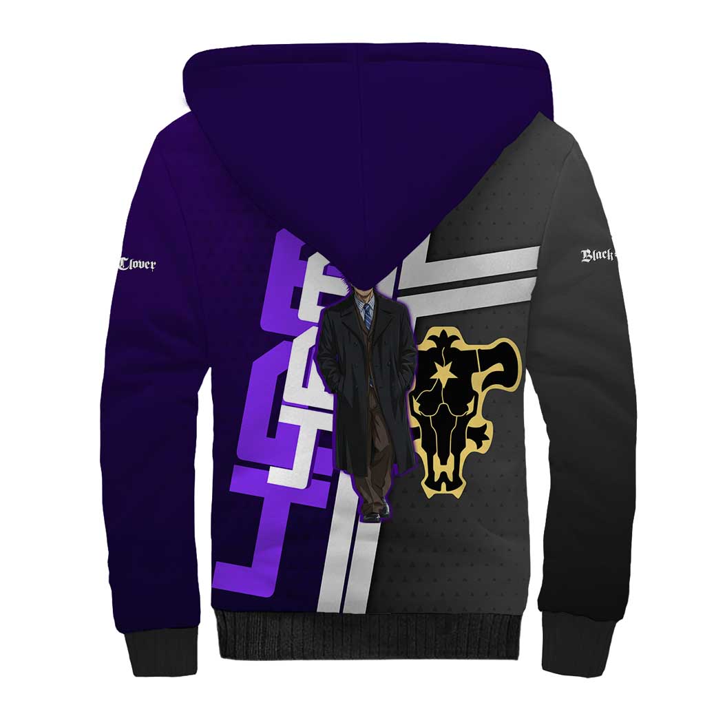 Yami Sukehiro Sherpa Hoodie Dark Anime Graphic Style