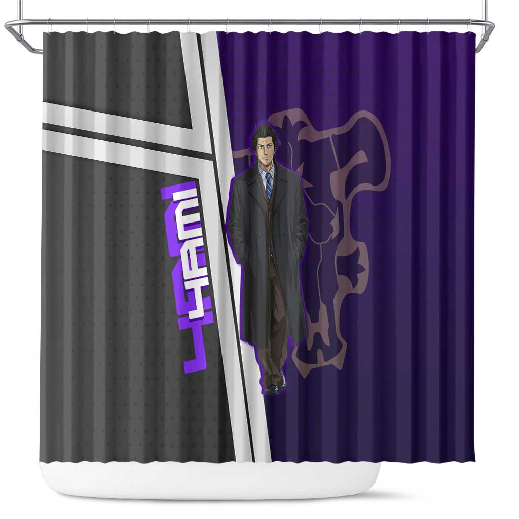 Yami Sukehiro Shower Curtain Dark Anime Graphic Style