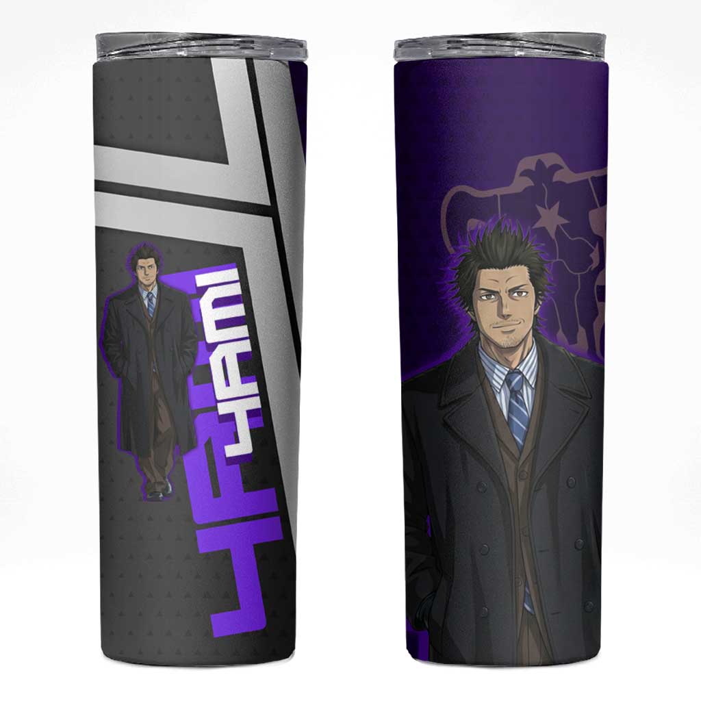 Yami Sukehiro Skinny Tumbler Dark Anime Graphic Style