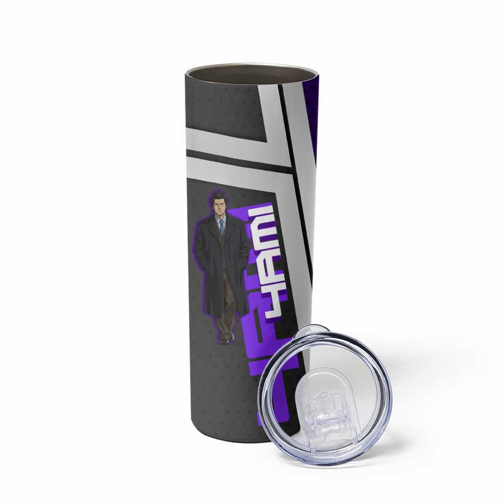 Yami Sukehiro Skinny Tumbler Dark Anime Graphic Style