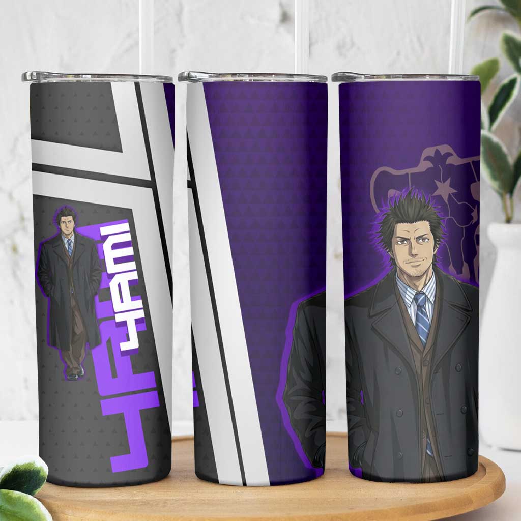 Yami Sukehiro Skinny Tumbler Dark Anime Graphic Style